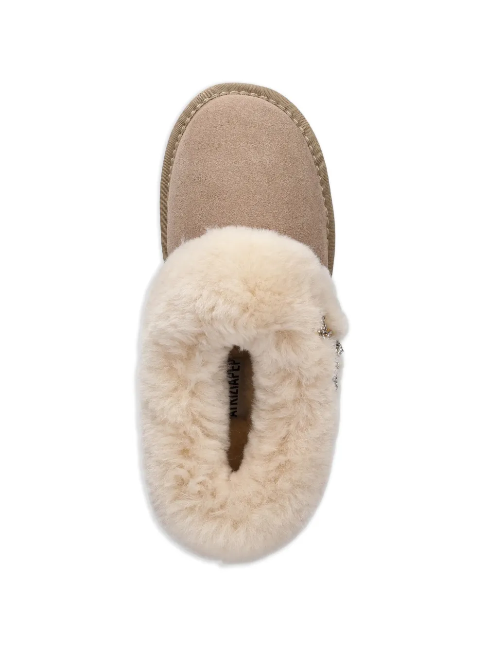 Patrizia Pepe girl Laarzen met ronde neus en Fly-detail Beige