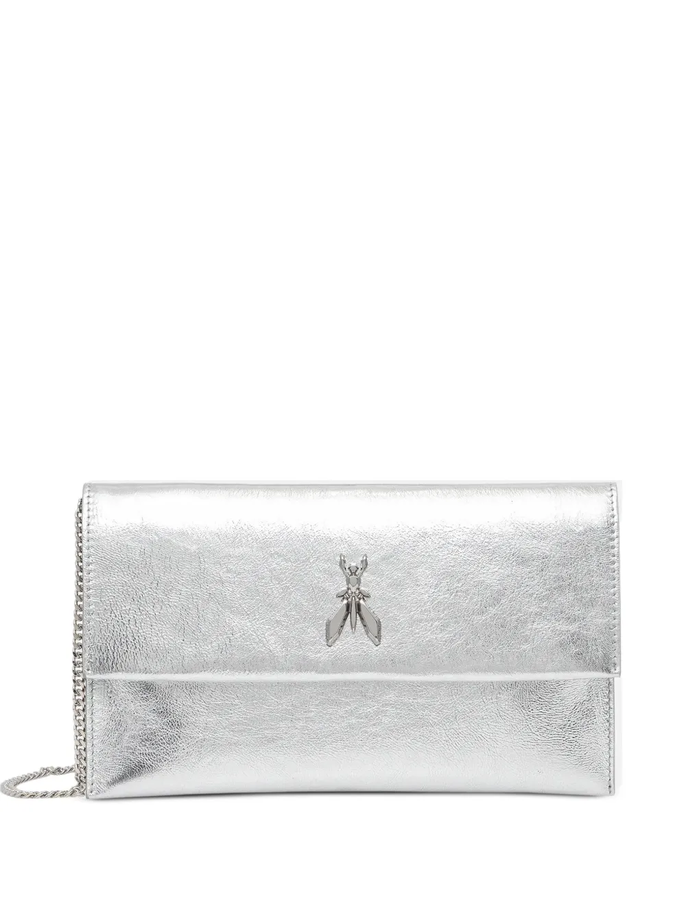 Patrizia Pepe Clutch Fly - Argento
