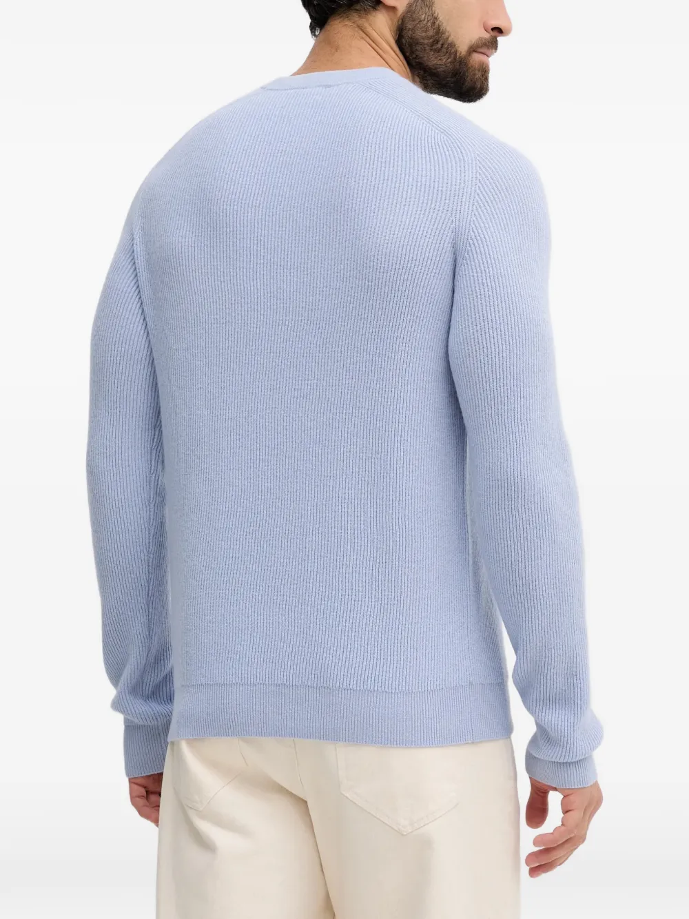  Liu Jo Ribbed Sweater - Blue 