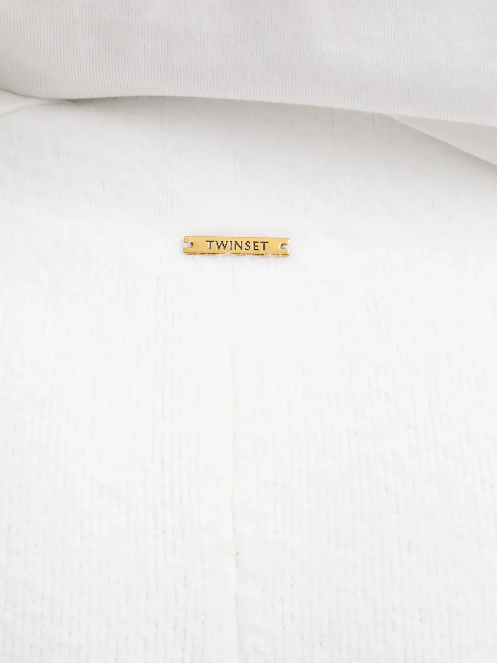 Twinset Knitted Trousers In White