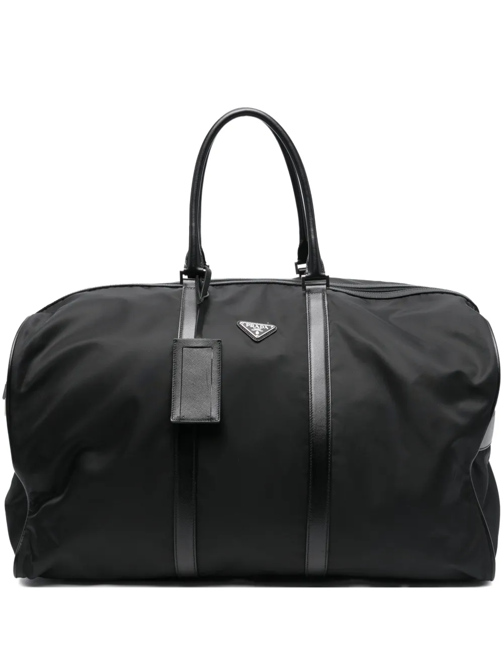 Prada Pre-Owned bolsa de viaje con cierre 2020 | negro | Image 1