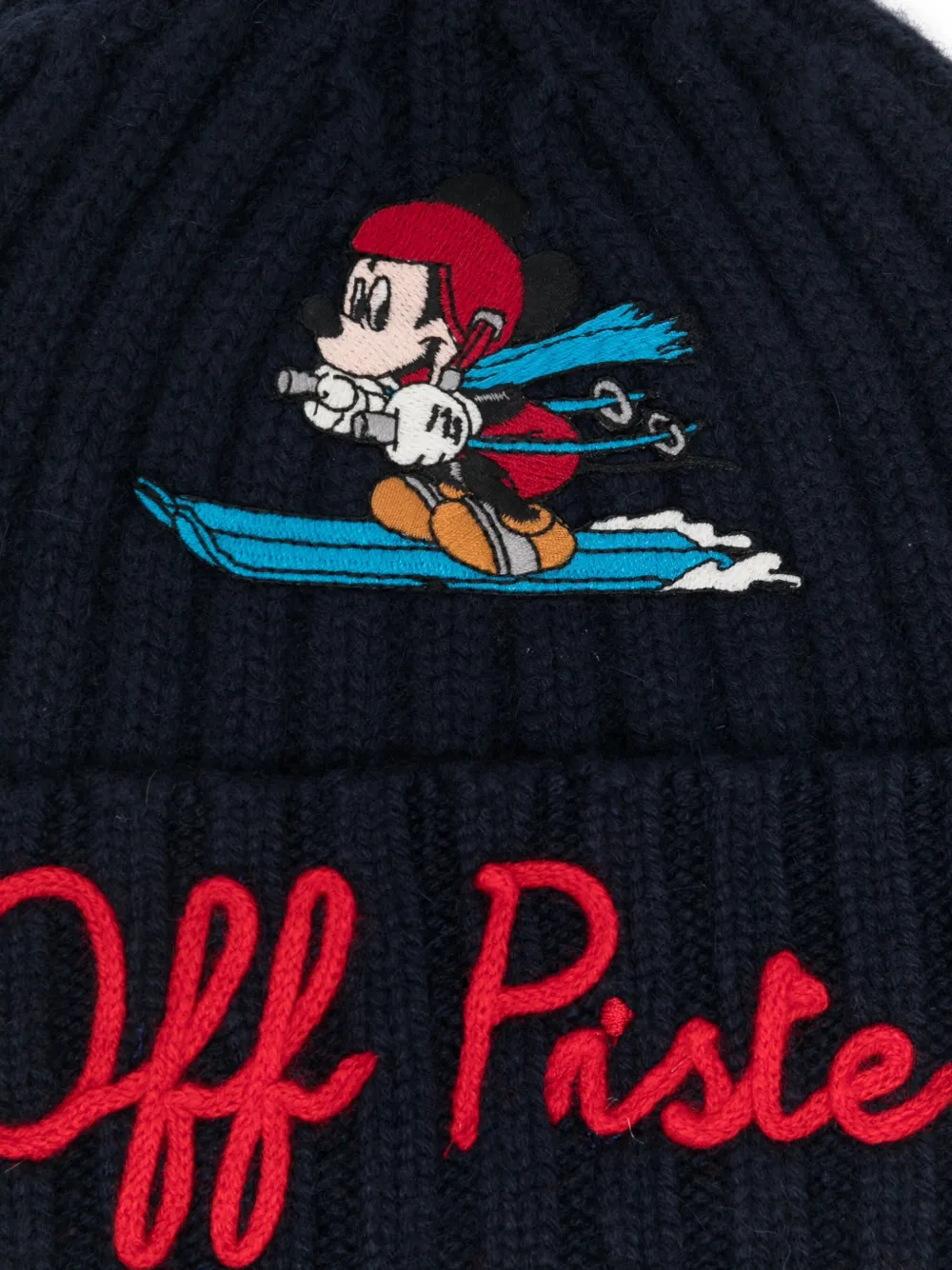 MC2 Saint Barth Kids x Disney muts met borduurwerk Blauw
