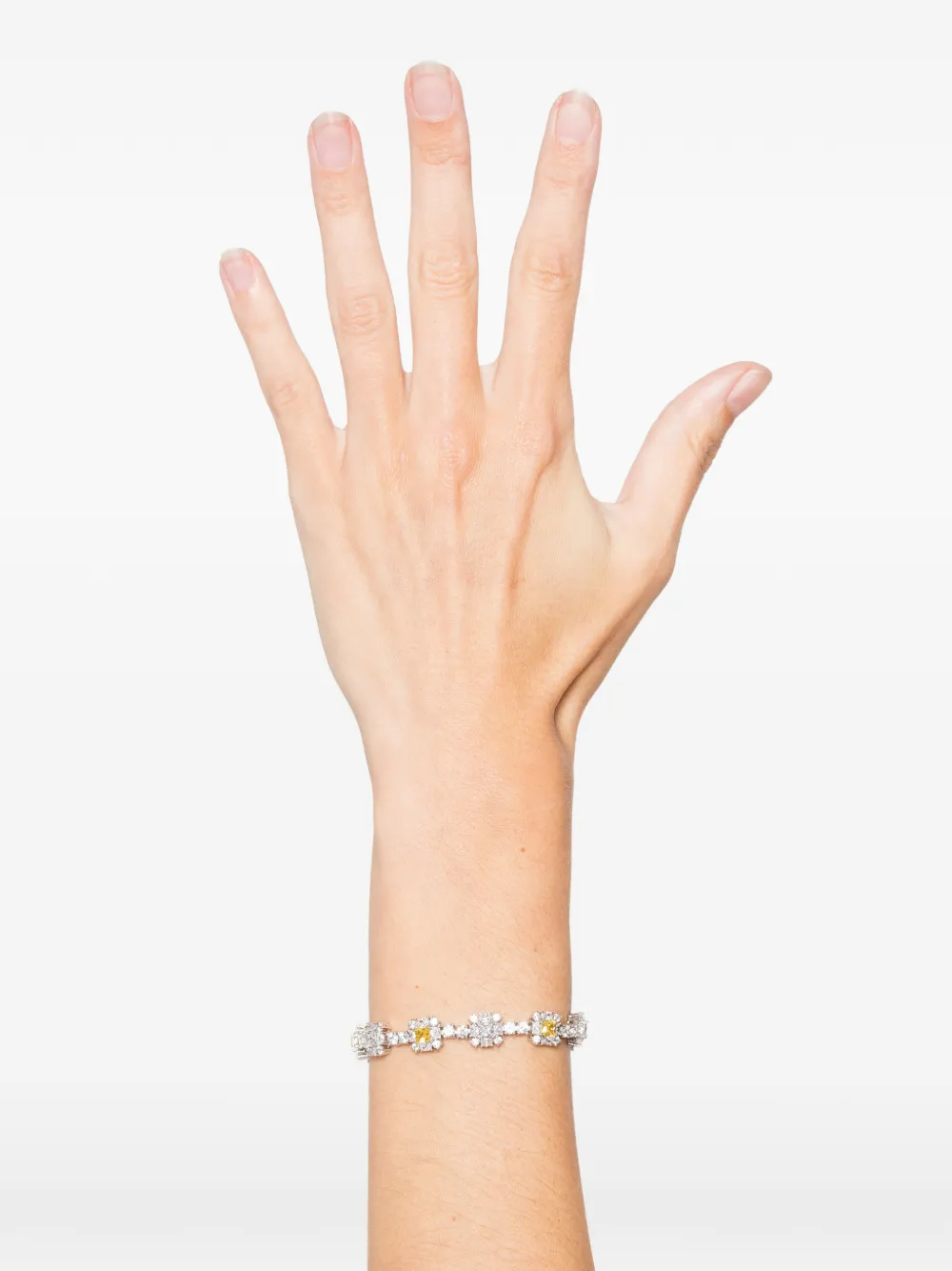 Darkai Daisy-stud Bracelet In Metallic