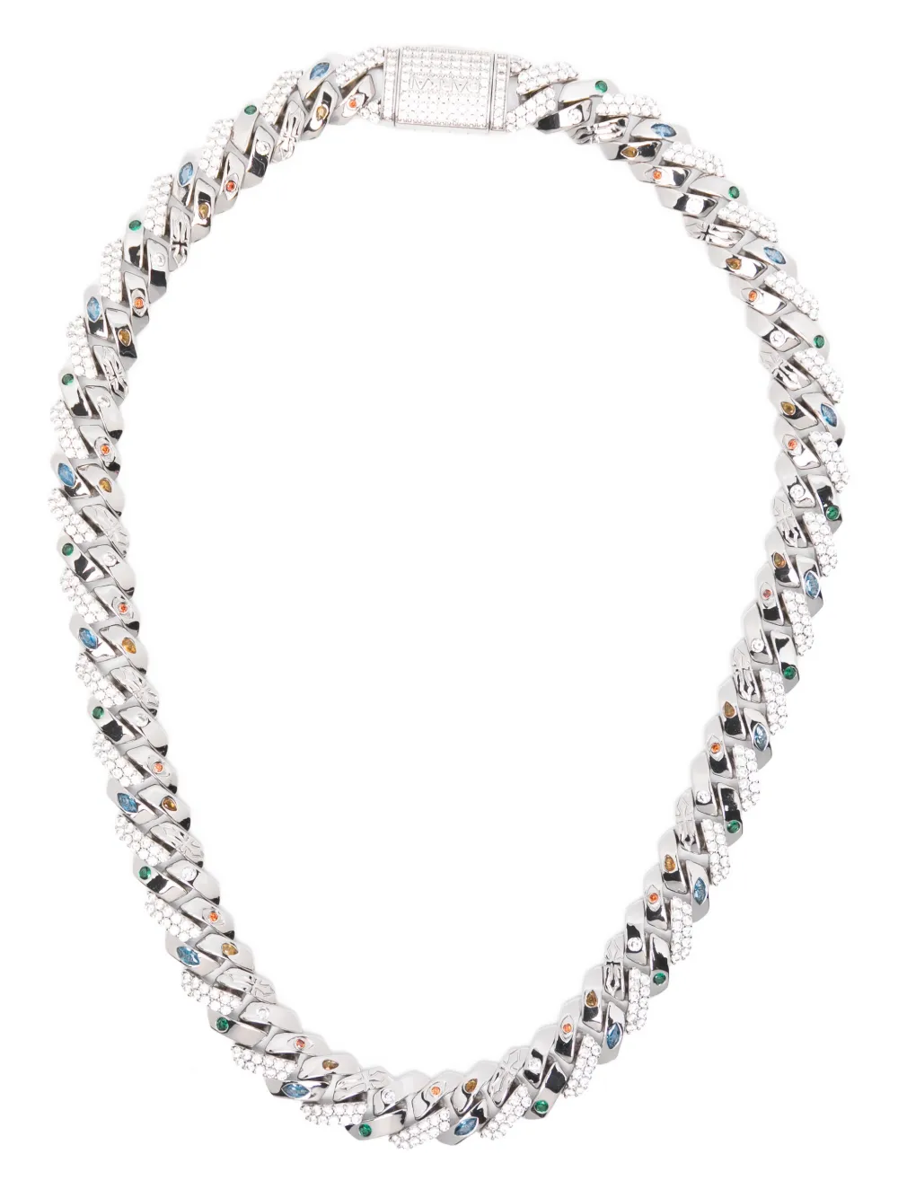 DARKAI collar Exo Prong Pavé | plateado | Image 1
