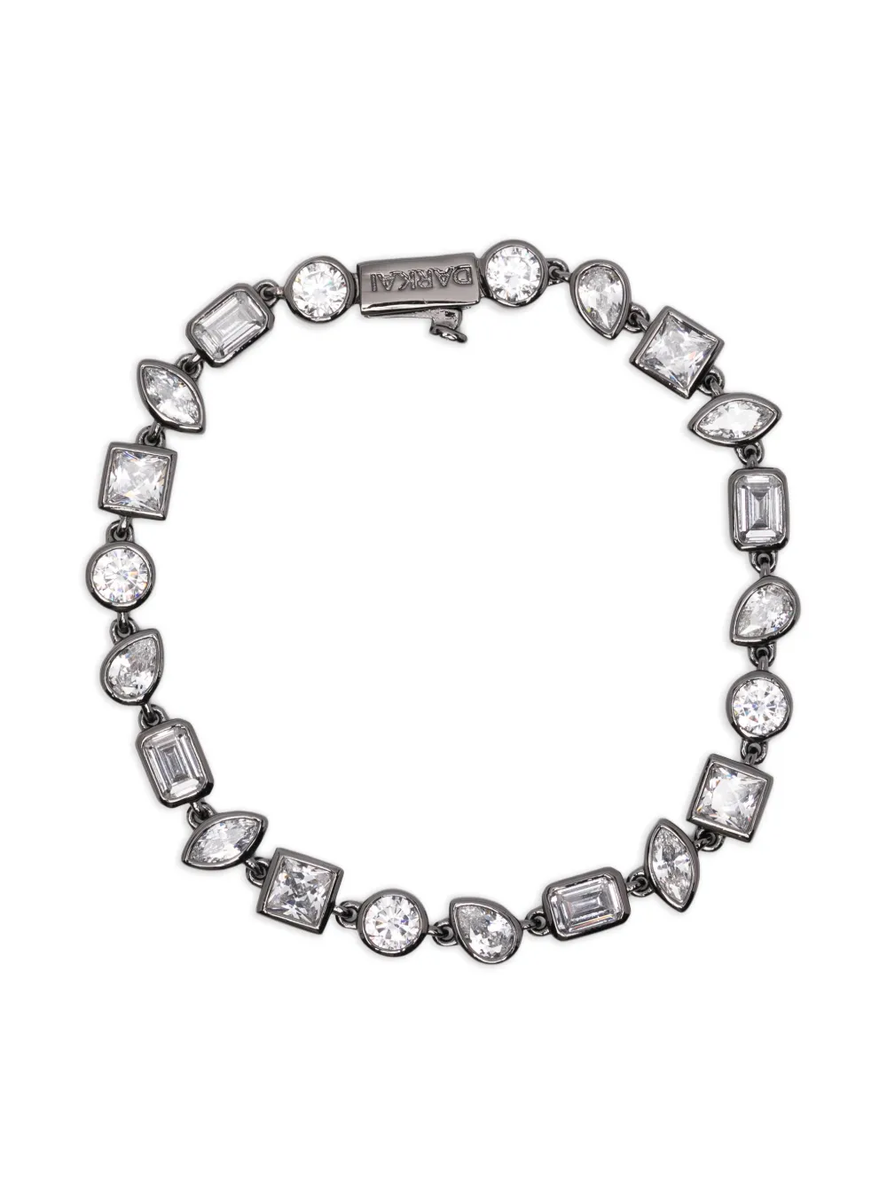 DARKAI mixed-bezels bracelet | Black | Image 1