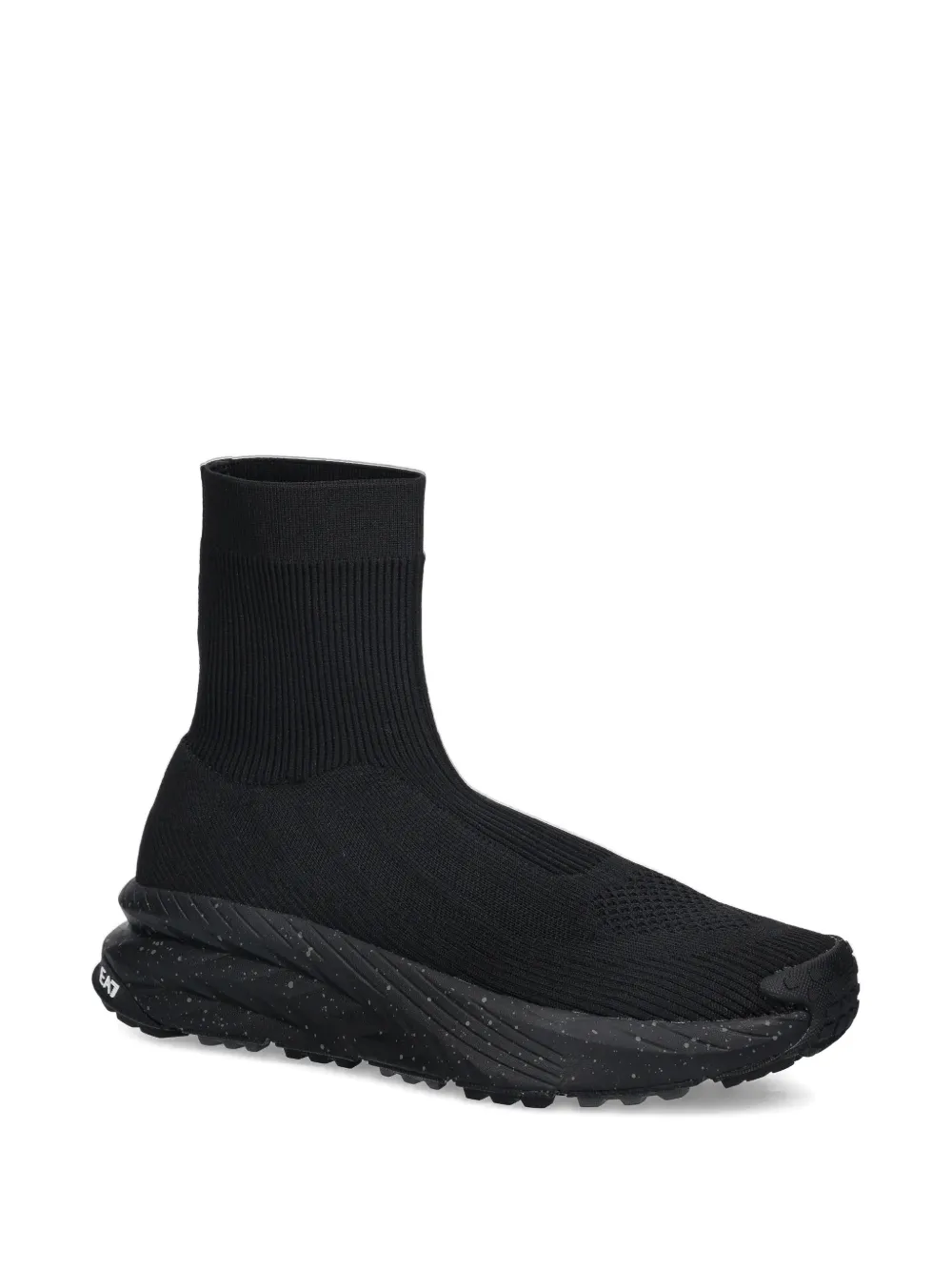 Ea7 Emporio Armani Crusher Sonic Lar sneakers Zwart