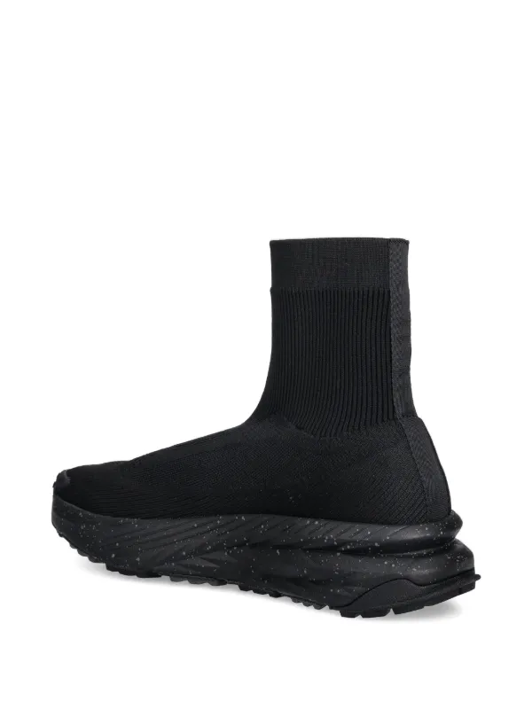 Ea7 Emporio Armani Crusher Sonic Lar Sneakers | Black | FARFETCH