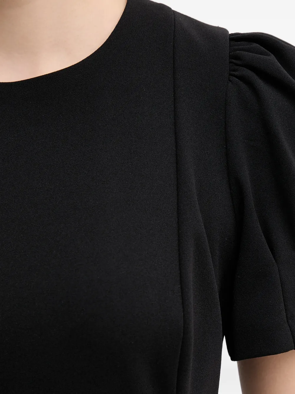 DKNY Mini-jurk met pofmouwen Zwart