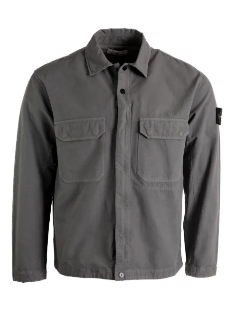 Stone Island cotton patch pocket shirt
