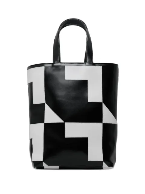 Comme Des Garçons geometric-pattern tote bag