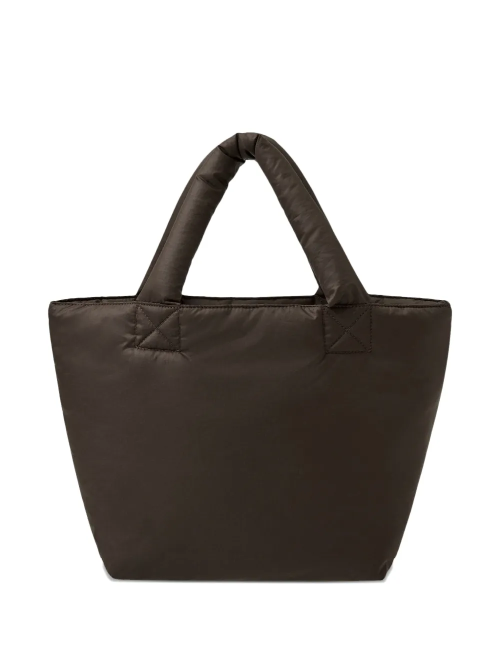 Rest&recreation Mini Puffer Tote Bag In Brown