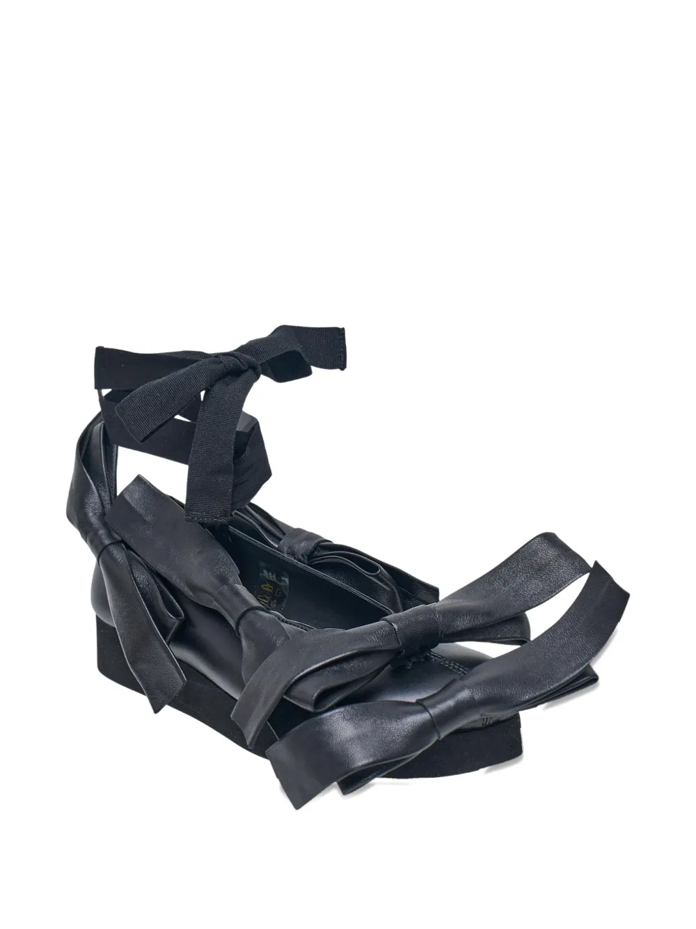 Comme Des Garçons x Phileo 30 mm Etoile pumps met plateauzool Zwart