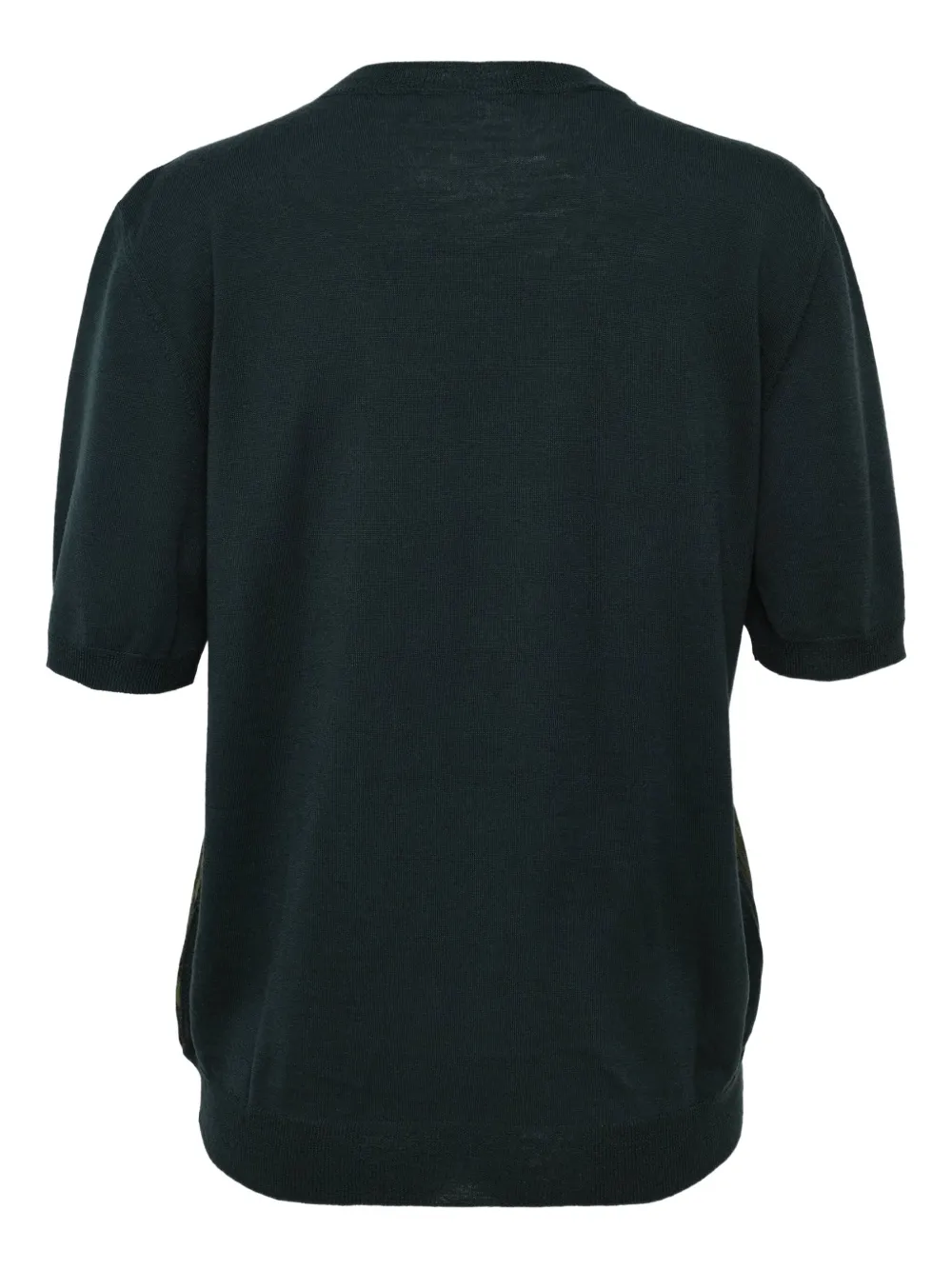 Pierre-louis Mascia Printed Wool T-shirt In Green