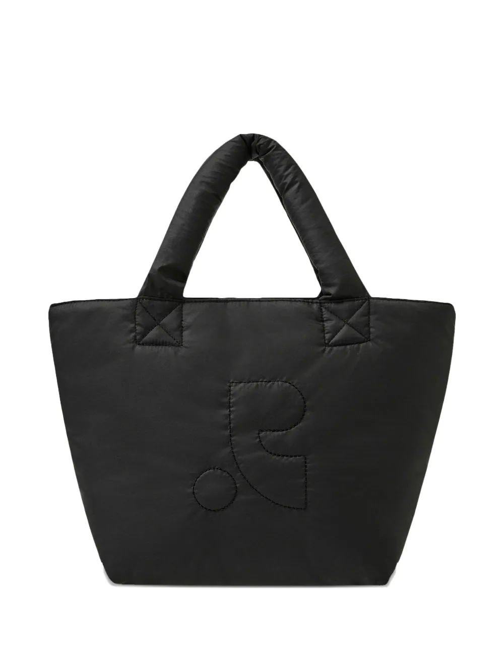 Rest&recreation Puffer Tote Bag In Black