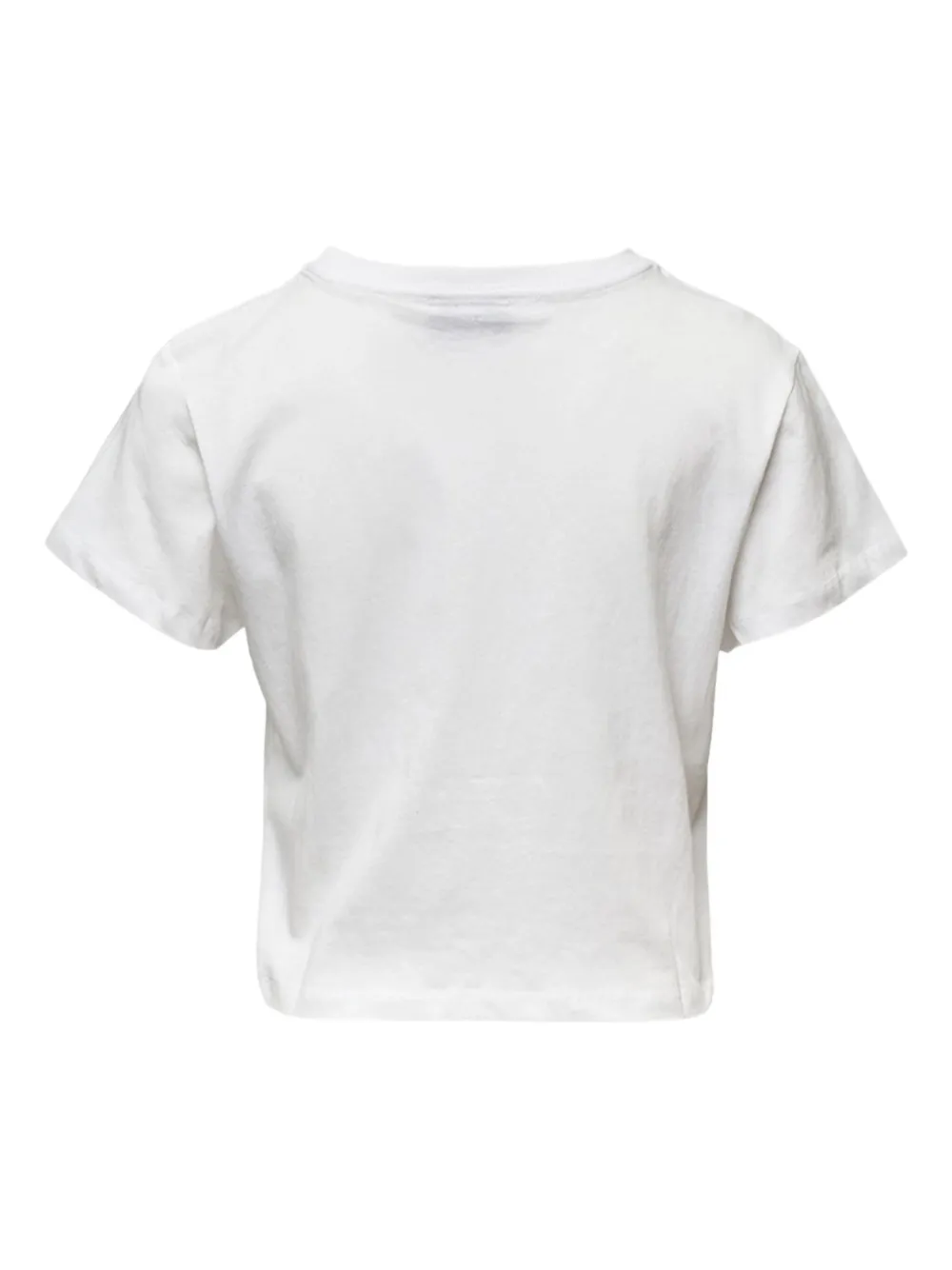 Ashley Williams Harmony & Peace cropped top Wit