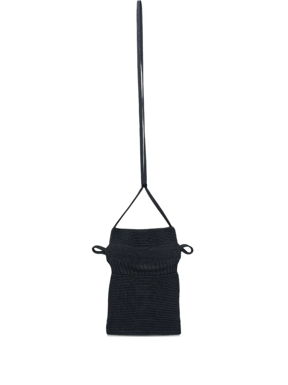 Cfcl Gusset Drawstring Mini Bag In Black