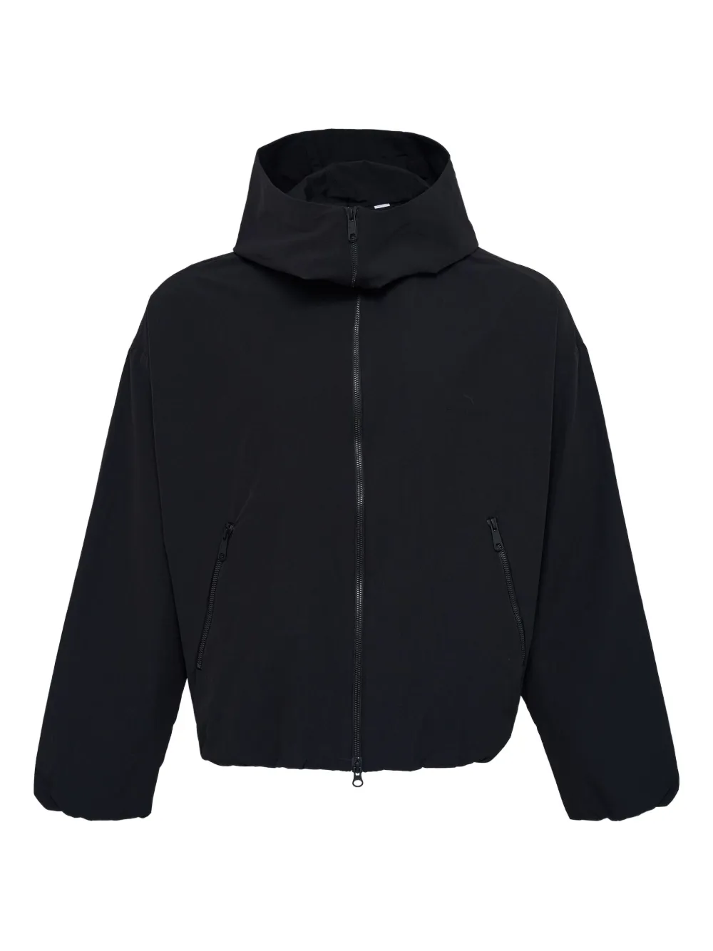 Fumito Ganryu zip-fastening hooded jacket | negro | Image 1