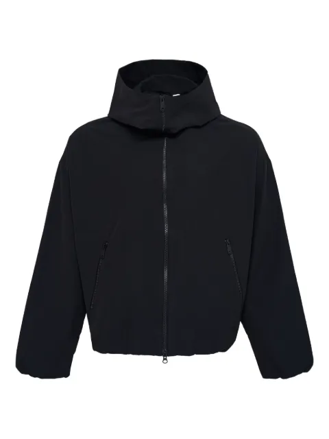 Fumito Ganryu zip-fastening hooded jacket