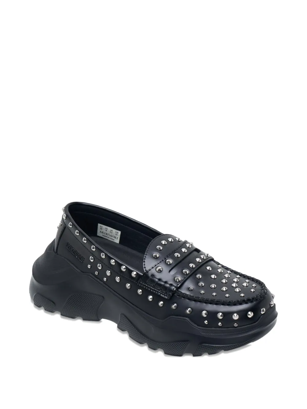We11done studded platform loafers | Men | Image 2