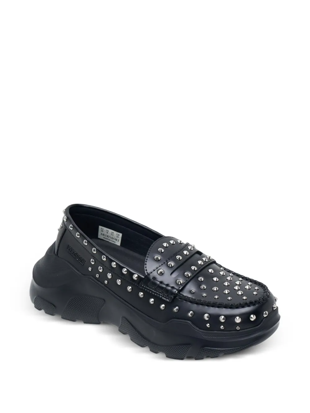 We11done studded platform loafers | Men | Image 2