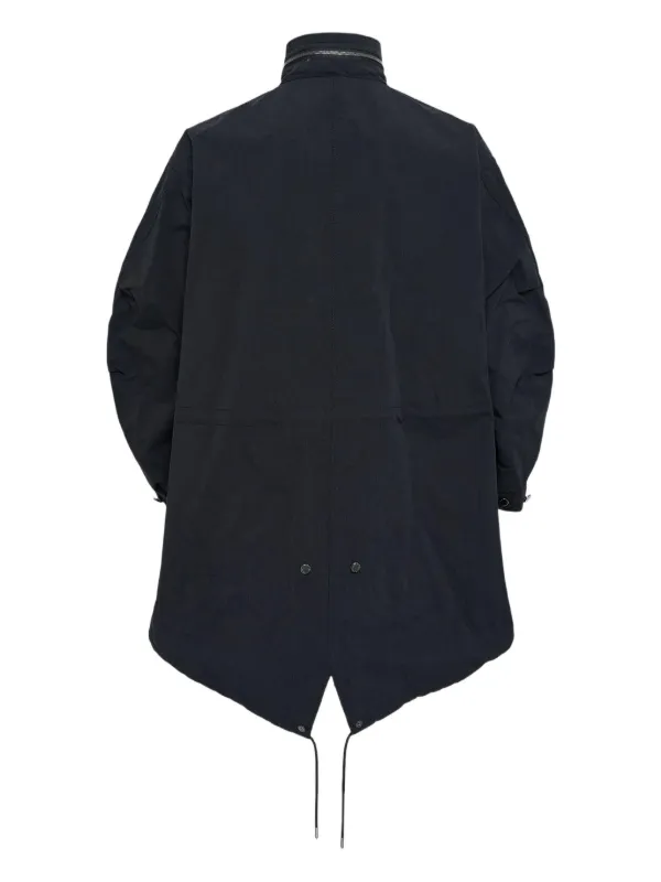 fumito ganryu Pコート Fumito Ganryu ジップアップ コート | ブラック | FARFETCH JP