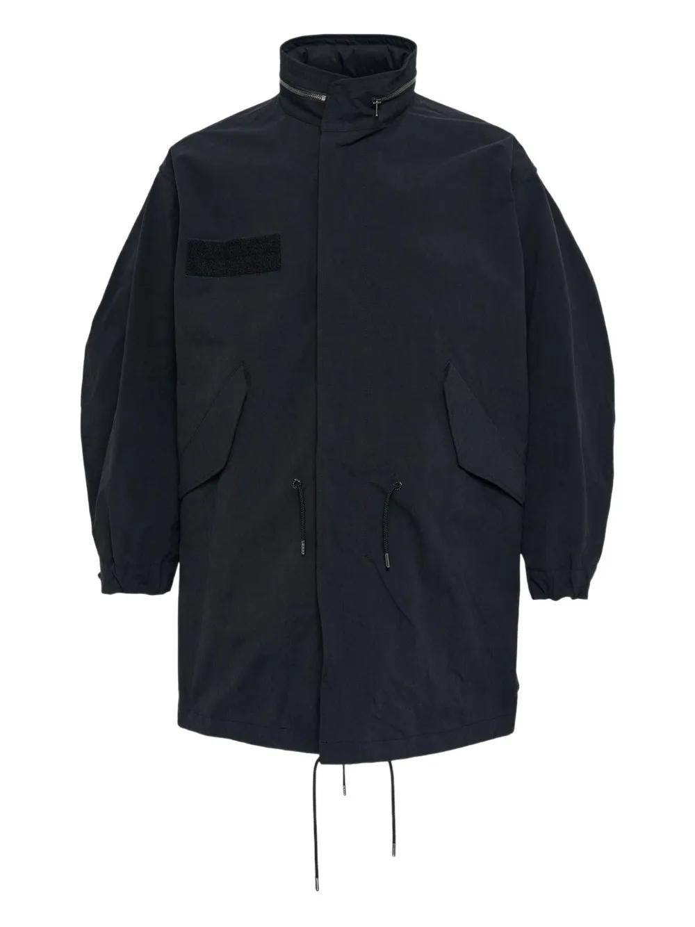 Fumito Ganryu zip-up coat | Black | Image 1
