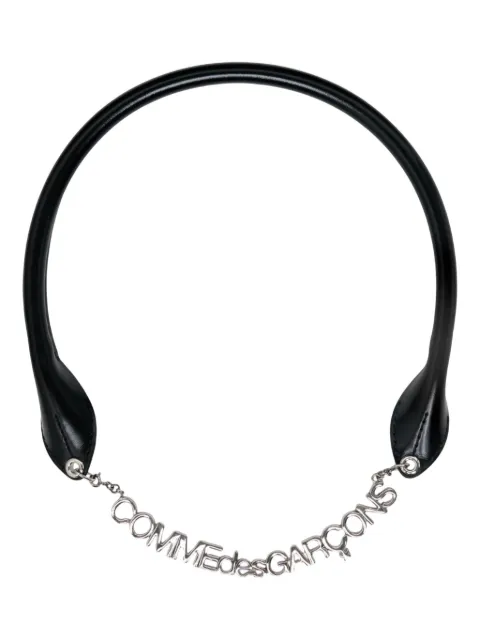 Comme Des Garçons logo-lettering necklace