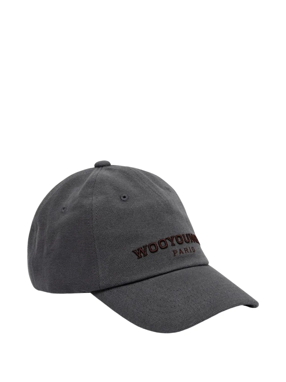 Wooyoungmi embroidered cap - Grijs