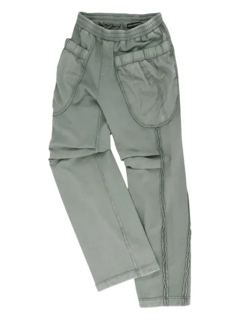 Andersson Bell layered wide-leg sweatpants