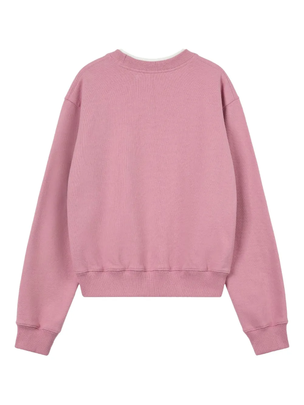 Rest&recreation Long-sleeves Layered Sweatshirt In Pink