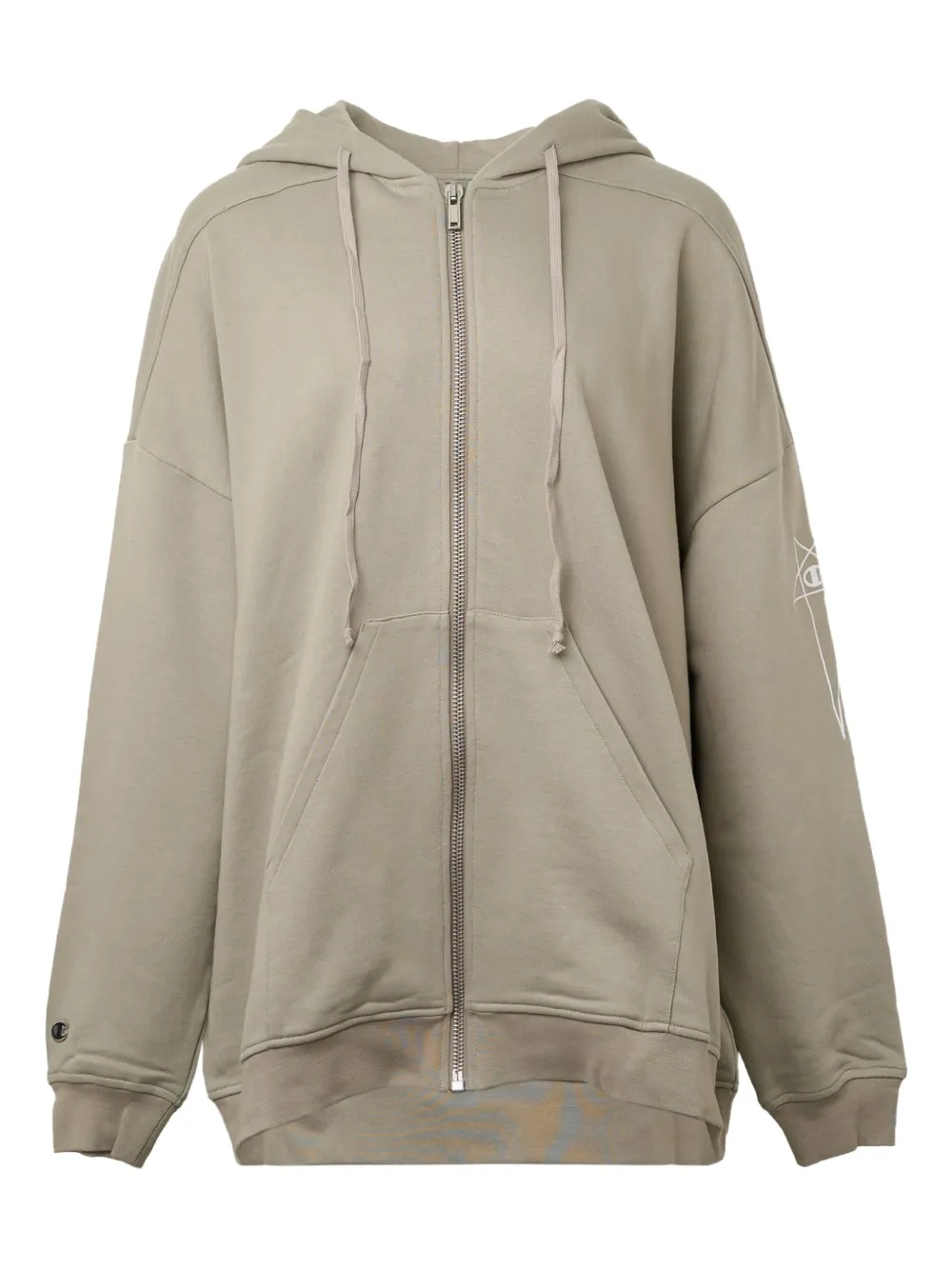 Rick Owens X Champion x Champion Jumbo zip hoodie | marrón | Image 1