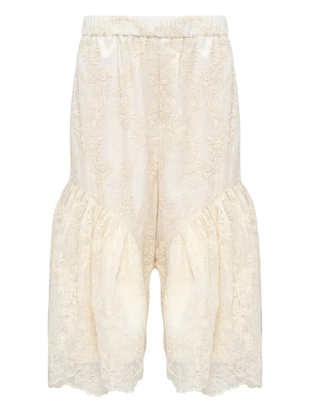 Renli Su Knitted Trousers In Neutral