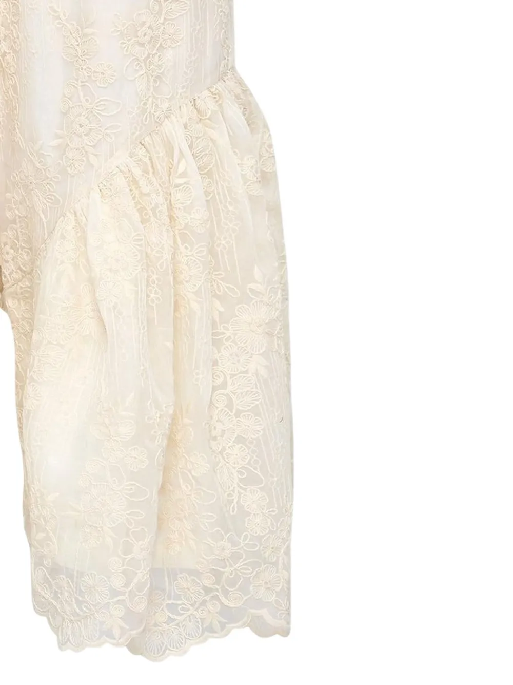 Renli Su Gebreide broek Beige