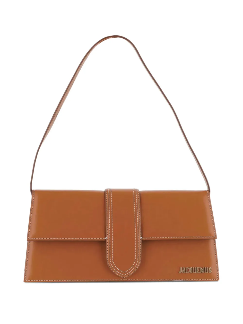 Jacquemus Le Bambino Long top handle shoulder bag - Bruin