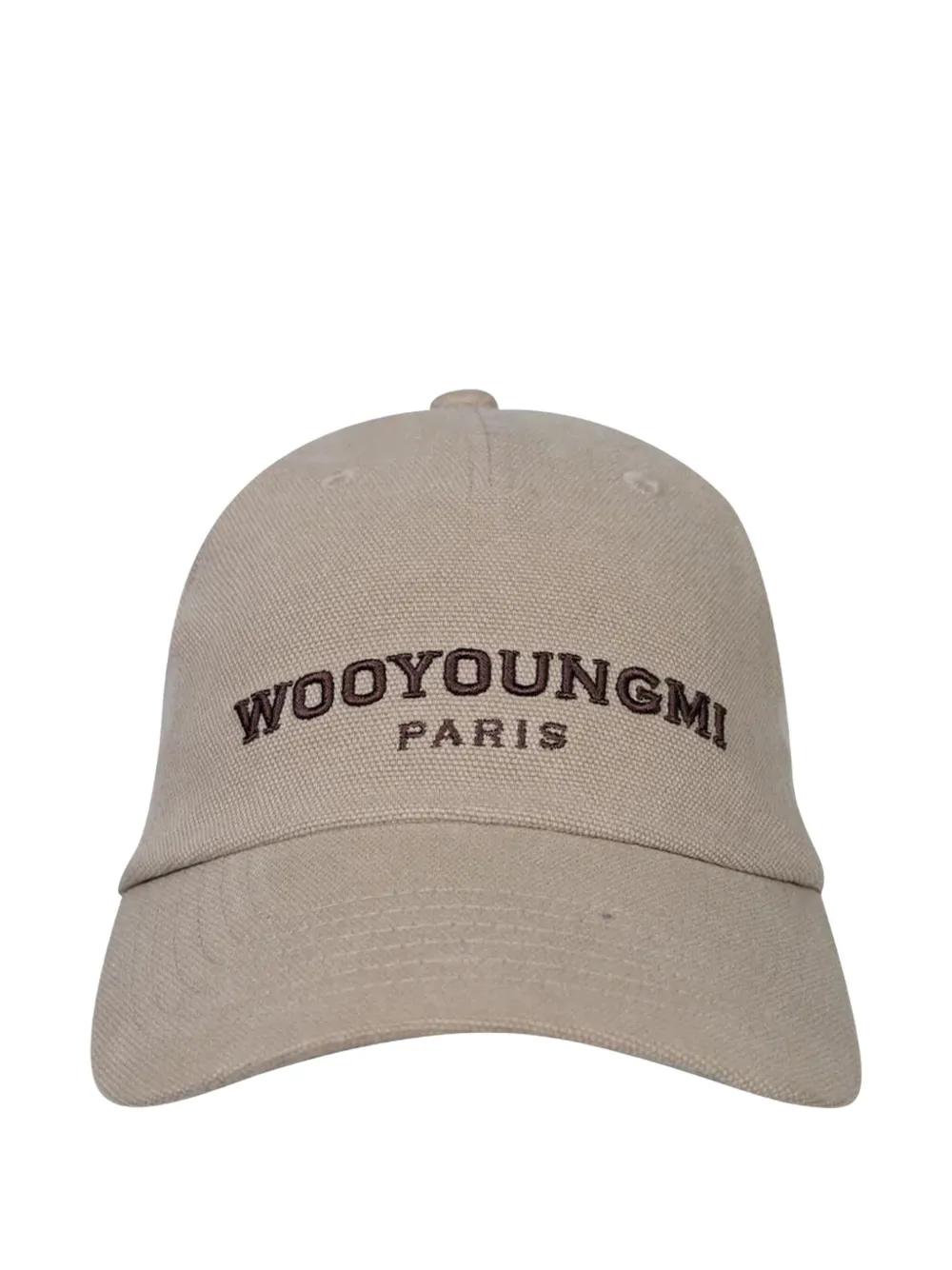 Wooyoungmi Logo-embroidered Baseball Hat In Neutral