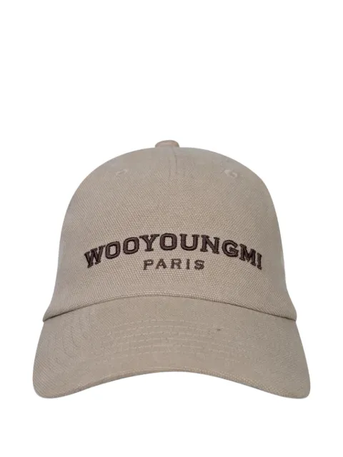 Wooyoungmi logo-embroidered baseball hat