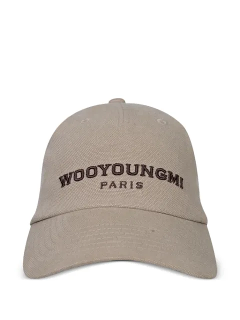Wooyoungmi logo-embroidered baseball hat