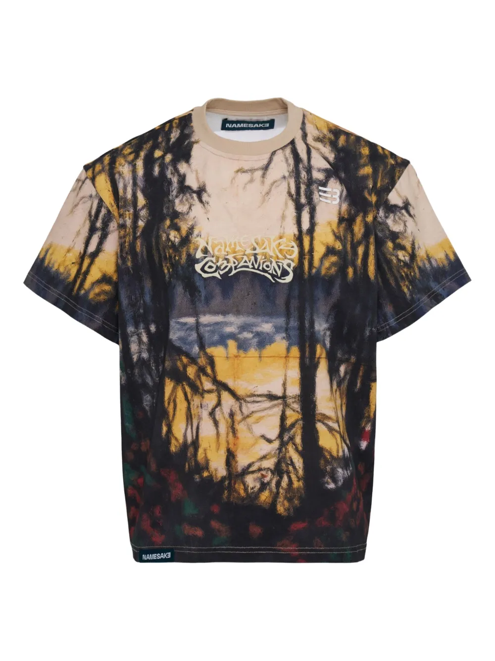 Namesake Forest-print T-shirt In Multi