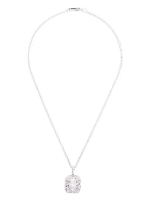 DARKAI Radiant square pendant necklace
