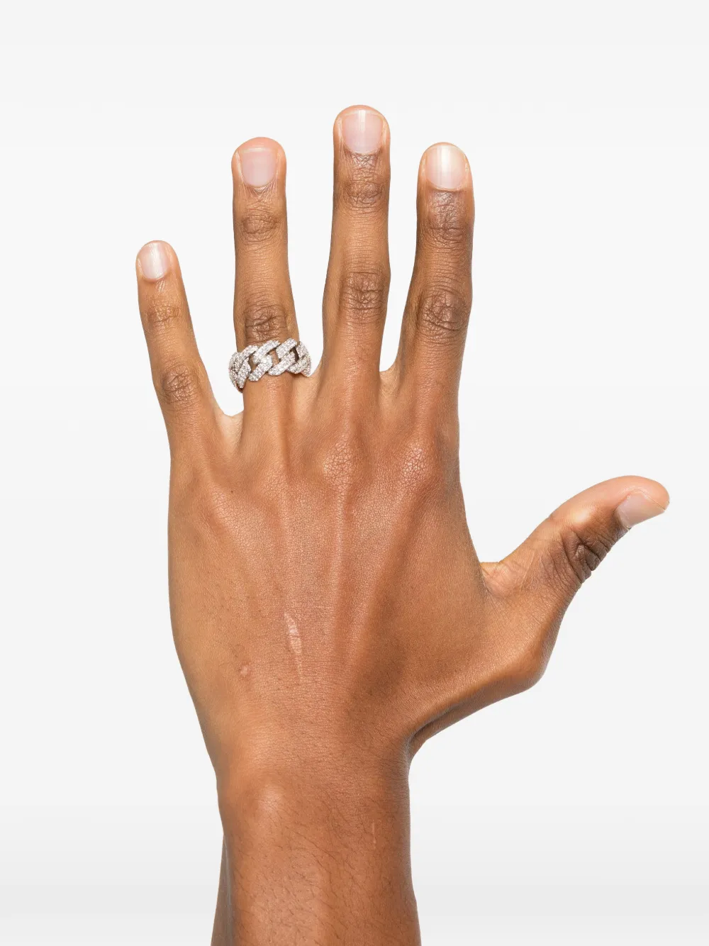 DARKAI diamond-embellishment ring | Men | Image 2