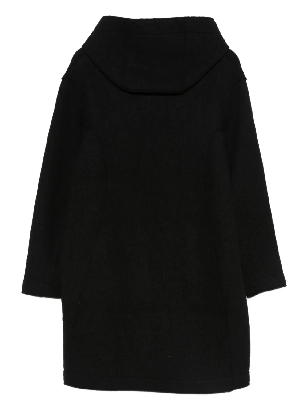 Transit Hooded Zip Jacket In Black