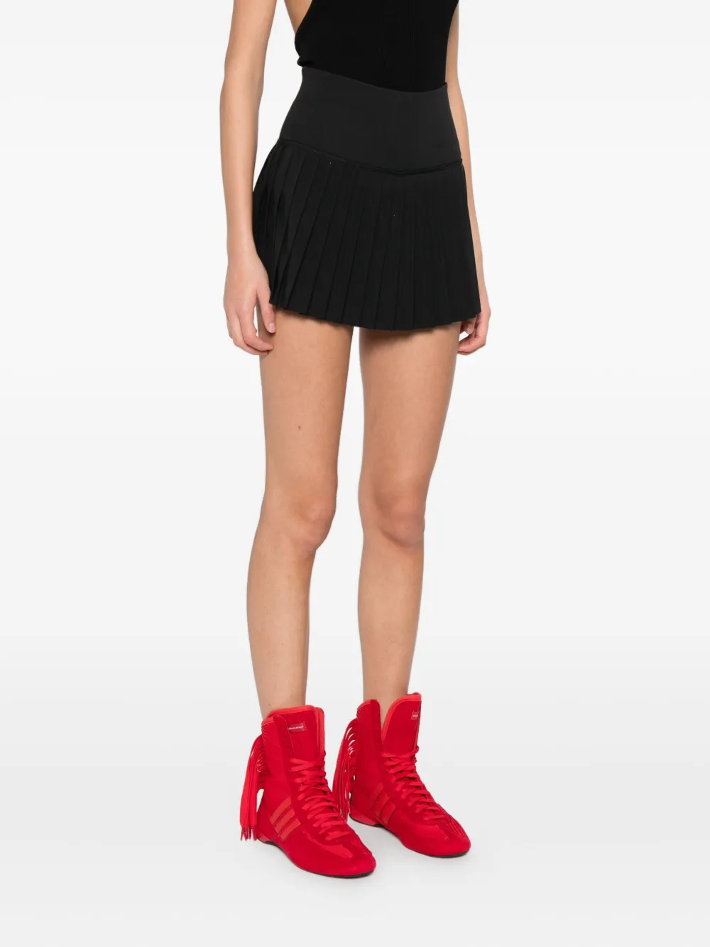 Puma X Guizio Pleated Mini Skirt In Multi