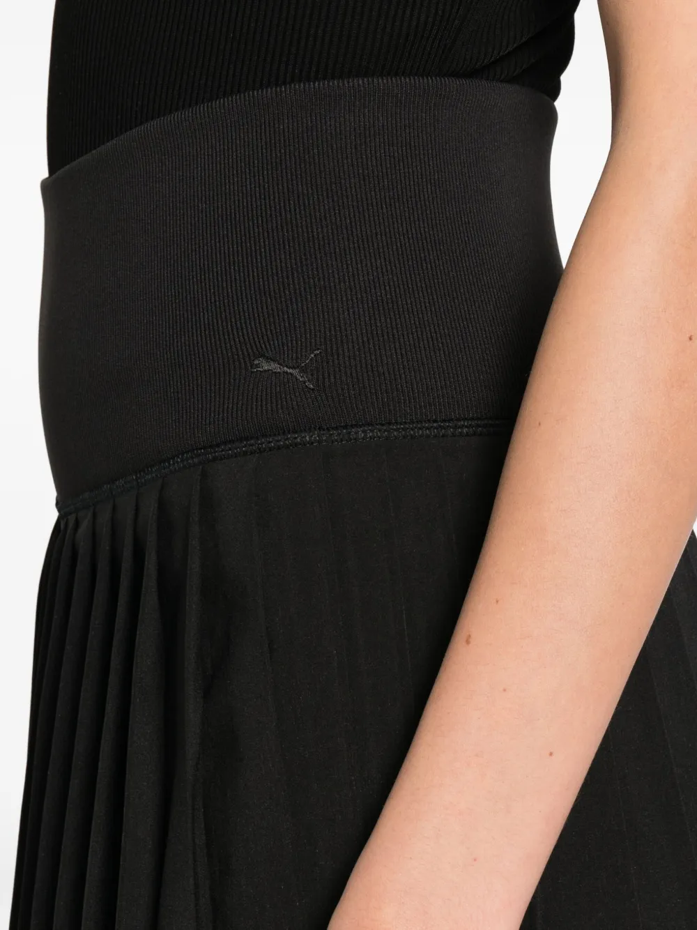 Puma X Guizio Pleated Mini Skirt In Multi