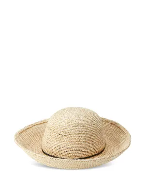 Maison Michel Big Ursula Hat | Neutrals | FARFETCH SG display picture 1