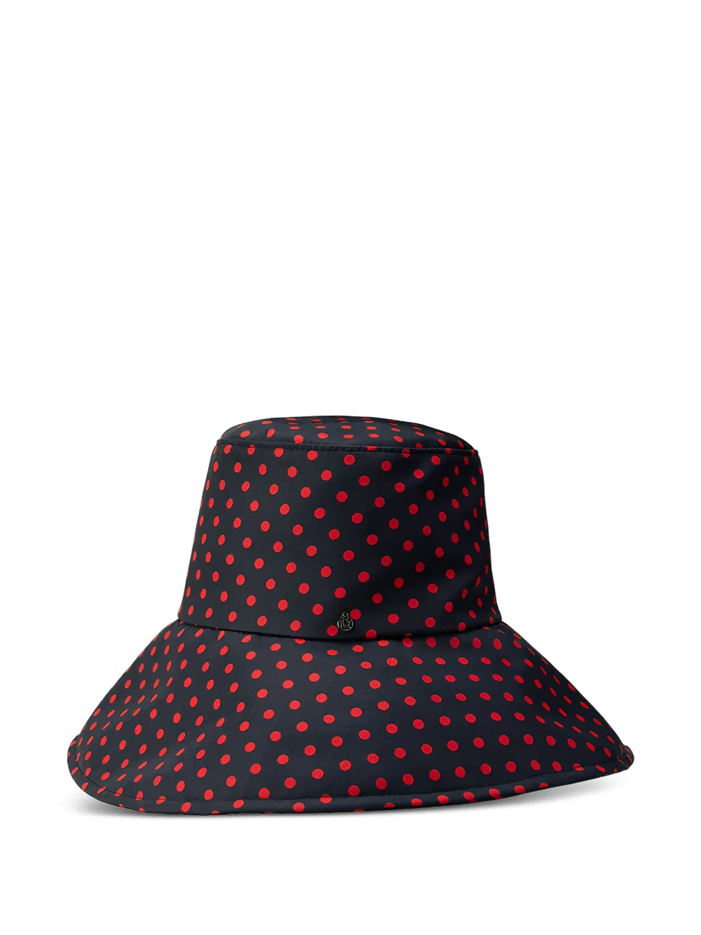 Maison Michel Cappello Isabella a pois - Nero