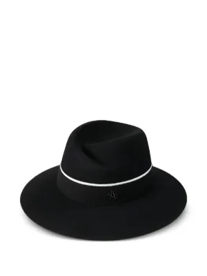 Maison Michel Henrietta フェドーラハット | オレンジ | FARFETCH JP