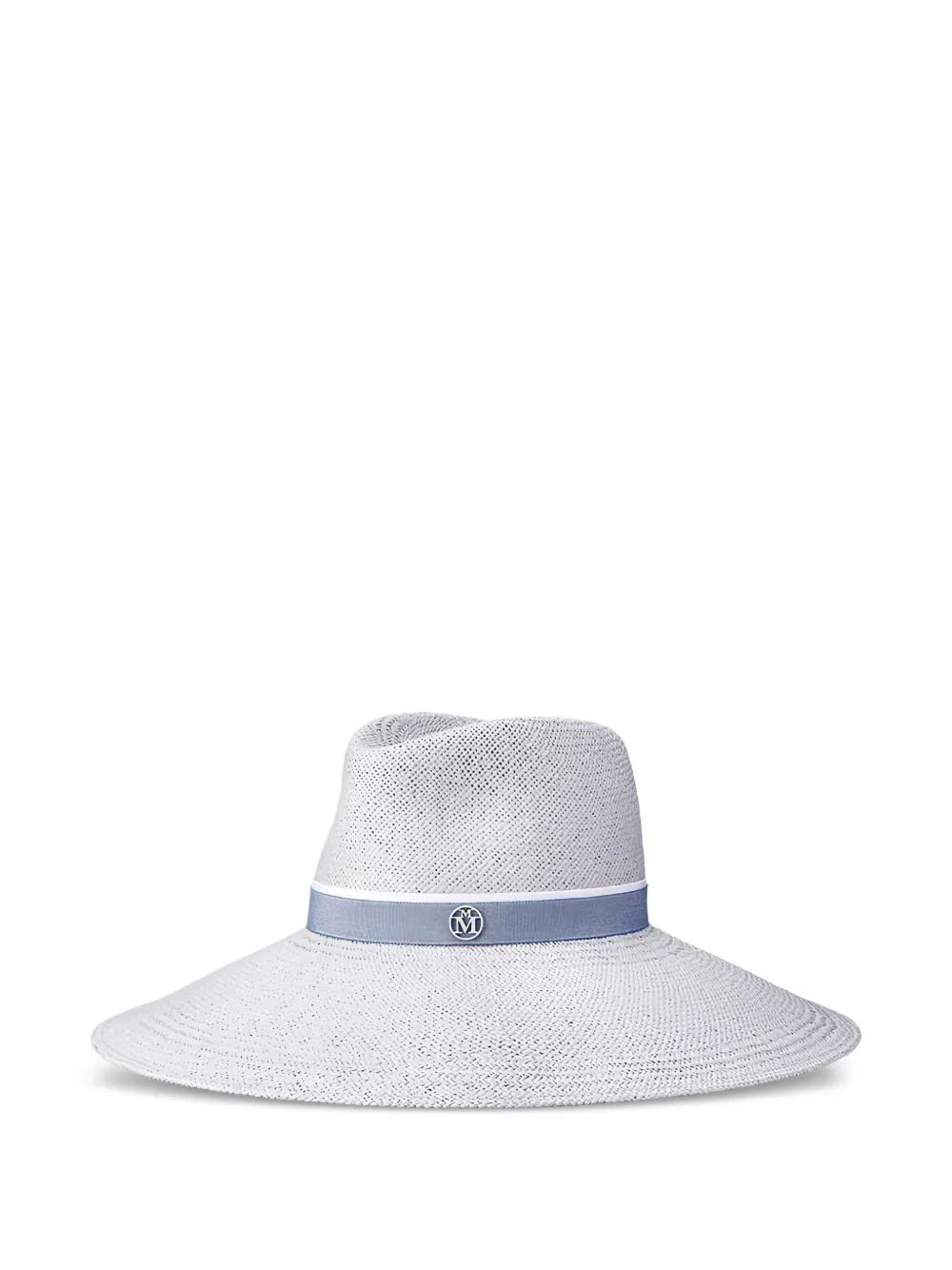 Maison Michel Cappello Anne con nastro - Blu
