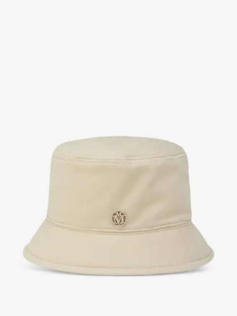 Maison Michel chapeau Axel à plaque logo 