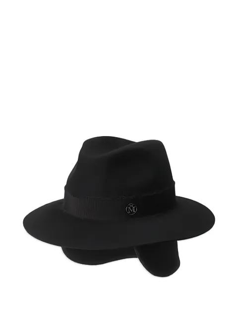 Maison Michel Henrietta ribbon-trim hat