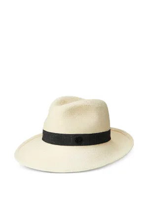 Maison Michel Henrietta フェドーラハット | ニュートラル | FARFETCH JP